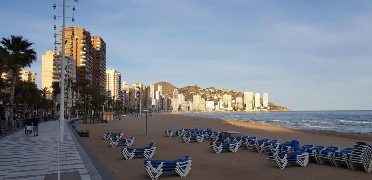 Apartamento Luminoso Benidorm Playa Levante Rincon De Loix Apartman Kültér fotó