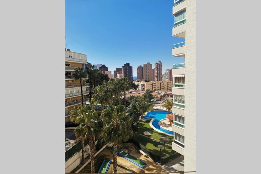 Apartamento Luminoso Benidorm Playa Levante Rincon De Loix Apartman Kültér fotó